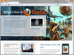 Mozilla Firefox - Základný design