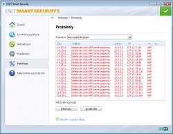 ESET Smart Security - Detekce škodlivého softwaruESET Smart Security