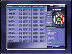 SestavaCzech Soccer Manager 2001