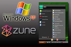 Microsoft Zune Theme for WinXP