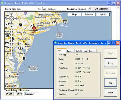 Google Maps with GPS Tracker