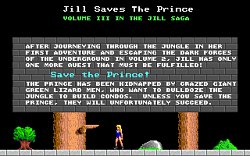 ÚvodJill of the Jungle - Jill Saves the Prince