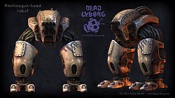 Guľomet hlava robotDead Cyborg: Episode 2