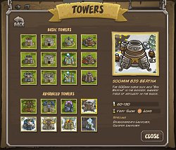 Rôzne druhy veží