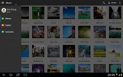 Spravovanie albumov v službe PicasaTool for Picasa, Google+ Photo (mobilné)