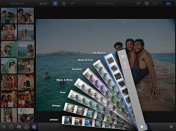 Farebné filtre a efektyiPhoto (mobilné)