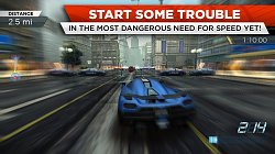 PretekyNeed for Speed Most Wanted (mobilné)