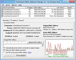 Win8 poistenieTechnitium MAC Address Changer