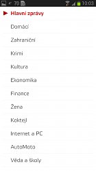 KategórieNovinky.cz (mobilné)