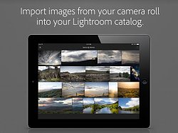 Úprava práve vytvorených fotografiíAdobe Lightroom (mobilné)