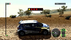 Začiatok hryWRC: FIA World Rally Championship