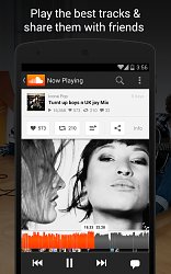 Zdieľajte obľúbené songy s priateľmiSoundCloud (mobilné)