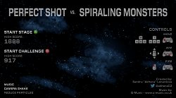 OvládaniePerfect Shot vs. Spiraling Monsters