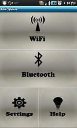 Voľba medzi Wi-Fi a Bluetooth