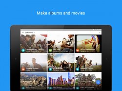 Automatické albumy alebo videáGoogle Fotky (mobilné)
