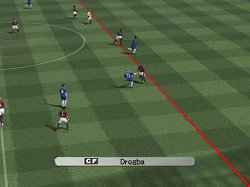 Drogba ofsajdPro Evolution Soccer 5