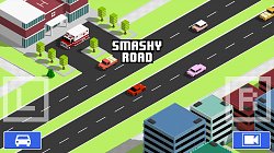 Začiatok hrySmashy Road: Wanted (mobilné)