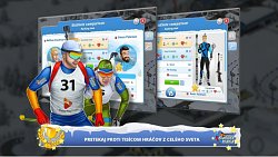 Online pretekyBiathlon Mania (mobilné)