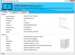 HiBit System Information