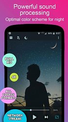 Farebné nočné schémyNight Video Player (mobilné)