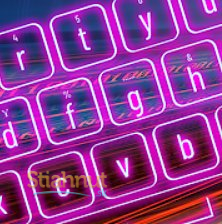 Neon Theme Keyboard (mobilné)