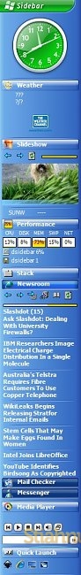 Desktop Sidebar
