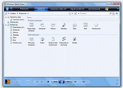Windows Media Player - KnihovnaWindows Media Player