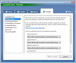 Microsoft Security Essentials galerie 3