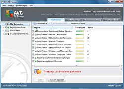 Optimalizácia systémuAVG PC Tuneup
