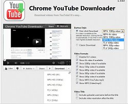 Chrome YouTube Downloader