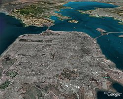 Google Earth - San Francisco