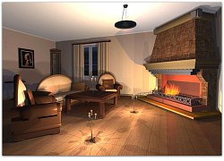 Hotový návrh interiéruSweet Home 3D