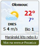 Miniaplikácia e-Počasí.cz
