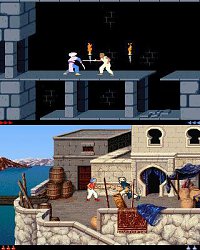 Porovnanie s predchádzajúcou časťouPrince of Persia 2: The Shadow and the Flame