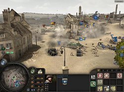 Herná obrazovkaCompany of Heroes