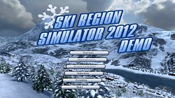 Základná obrazovkaSki Region Simulator 2012