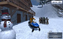 Snežný skúterSki Region Simulator 2012
