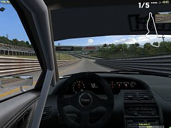 Pohľad z kokpituLive For Speed S2