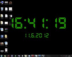 Desktop clock