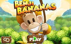 Úvodná obrazovkaBenji Bananas (mobilné)