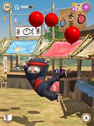 Poďme balónikyClumsy Ninja (mobilné)