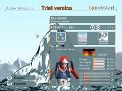 Rýchly štartAlpine Skiing 2006