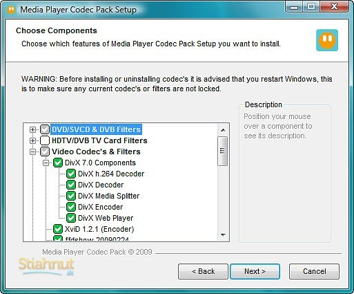 media player codec pack v3.3.1