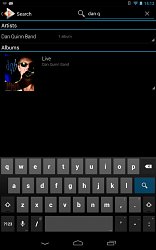 VyhľadávanieRocket Music Player (mobilné)