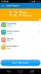 Čistenie súborov360 Security – Antivirus, Clean (mobilné)
