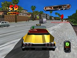 Vzhľad hryCrazy Taxi 3: High Roller