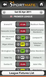 Premier LeagueFootball Scores Live (Soccer) (mobilné)
