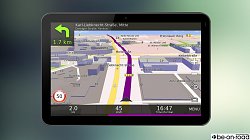 3D budovyGPS Navigace BE-ON-ROAD (mobilné)