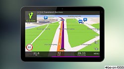 Podrobne popísané mapyGPS Navigace BE-ON-ROAD (mobilné)