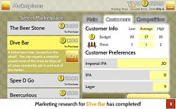 TrhoviskoFiz: Brewery Management Game (mobilné)